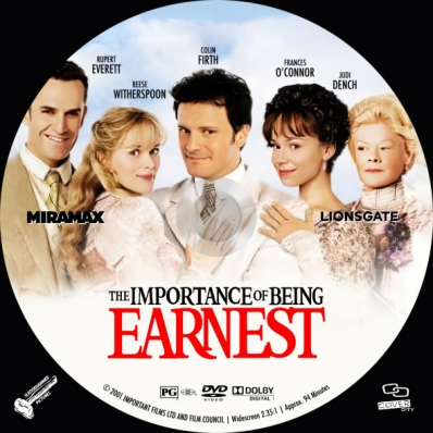 The Importance Of Being Earnest