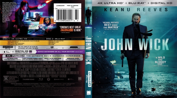 John Wick (2014) (4K Ultra HD + Blu-ray) 