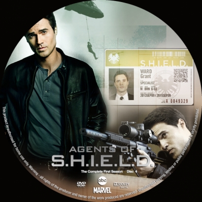 CoverCity - DVD Covers & Labels - Agents of S.H.I.E.L.D. - Season 1; disc 4