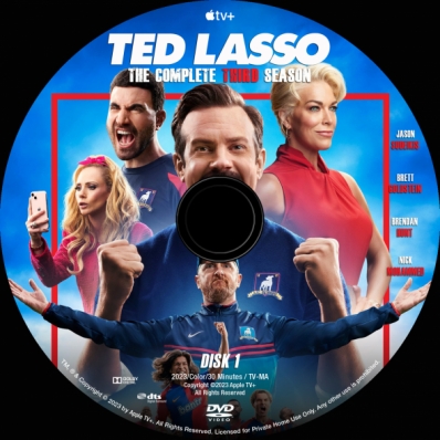 Ted Lasso - Season 3; disk 1