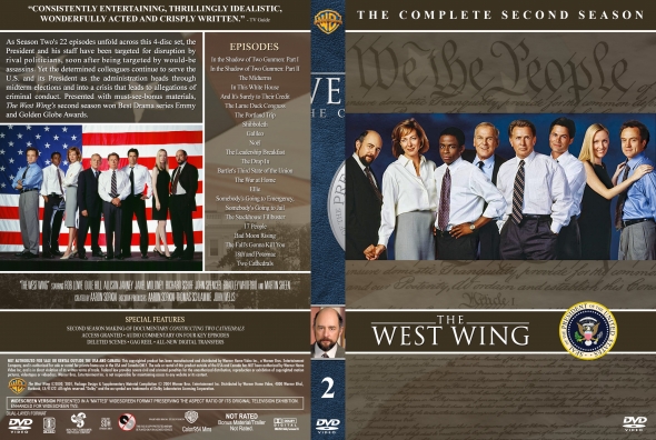 The West Wing - Season 2 (spanning spine)