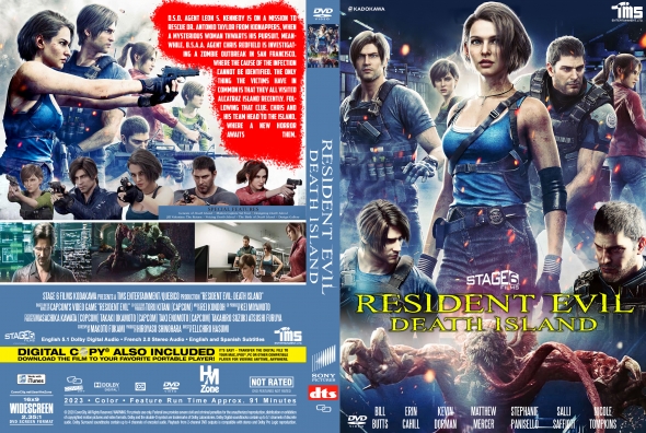 Resident Evil: Death Island - (DVD) 