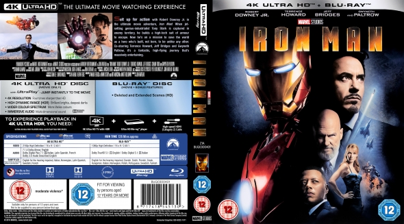 iron man 2008 dvd