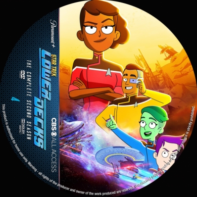 Star Trek Lower Decks - Season 2; disc 4