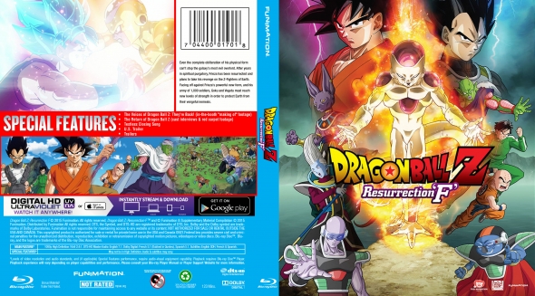 Dragon Ball Z: Resurrection 'F' - Blu-ray, DVD, & Digital HD