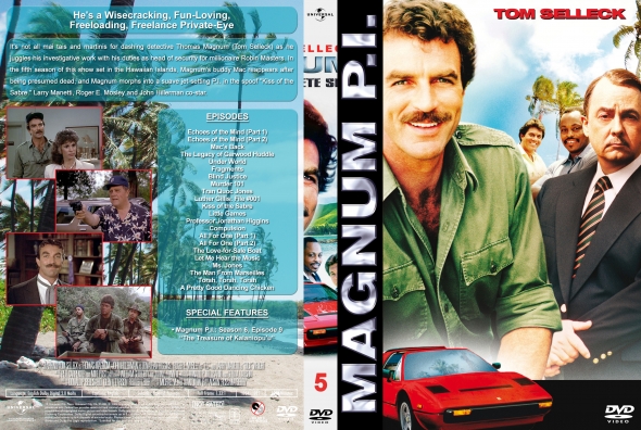 Magnum P.I. - Season 5 (spanning spine)