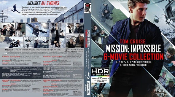 CoverCity - DVD Covers & Labels - Mission: Impossible - Collection 4K