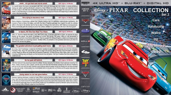 Disney - Pixar Collection - Set 2 (4K)