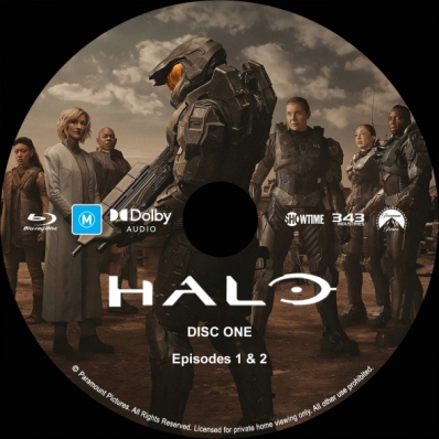 Halo - Season 1; disc 1