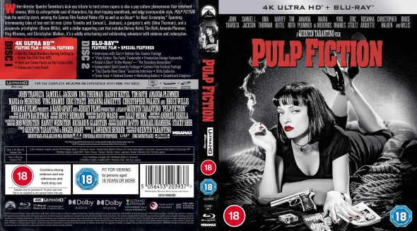 Covercity Dvd Covers And Labels Pulp Fiction 4k 0605