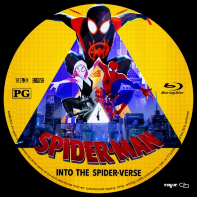 CoverCity - DVD Covers & Labels - Spider-Man: Into the Spider-Verse