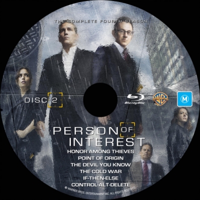 Person Of Interest - Season 4; disc 2