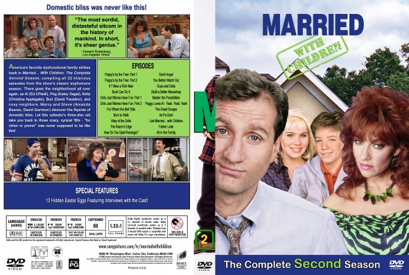 Married with Children - Season 2 (spanning spine)