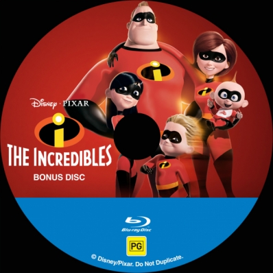 The Incredibles; bonus disc