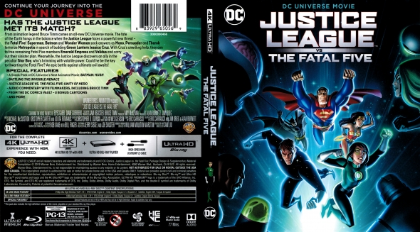 Justice League vs. the Fatal Five 4K