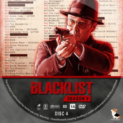 The Blacklist - Season 9, Disc 4