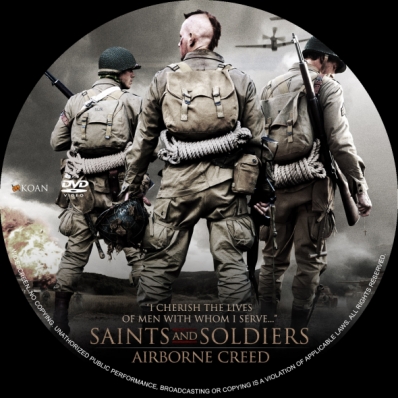 CoverCity DVD Covers Labels Saints and Soldiers Airborne Creed