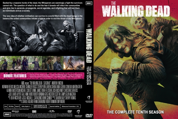 the walking dead dvd cover