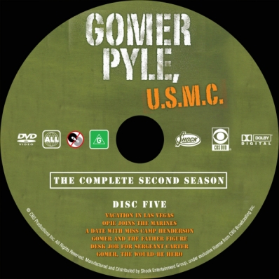 Gomer Pyle U.S.M.C. - Season 2; disc 5