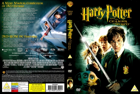 CoverCity DVD Covers Labels Harry Potter and the Chamber of