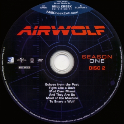 Airwolf - Season 1; disc 2