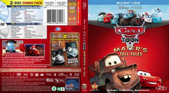 CoverCity DVD Covers Labels Cars Toons Mater s Tall Tales