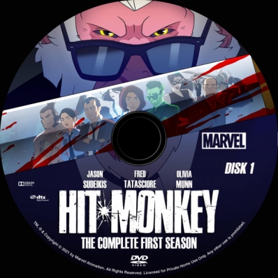 CoverCity - DVD Covers & Labels - Hit-Monkey - Season 1; disk 1