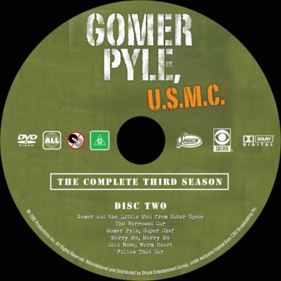 Gomer Pyle U.S.M.C. - Season 3; disc 2