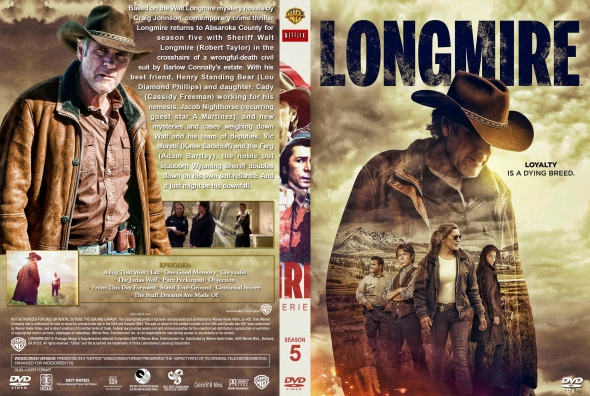 Longmire - Season 5 (spanning spine)