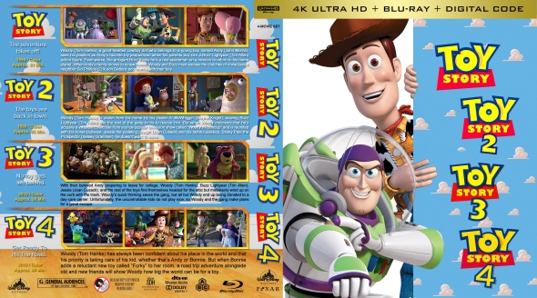 CoverCity - DVD Covers & Labels - Toy Story Collection 4K