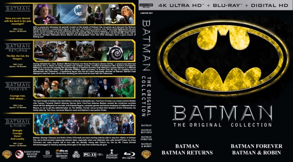 CoverCity - DVD Covers & Labels - Batman: The Original Collection 4K