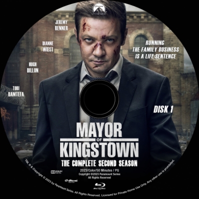 Mayor of Kingstown - Season 2; disk 1