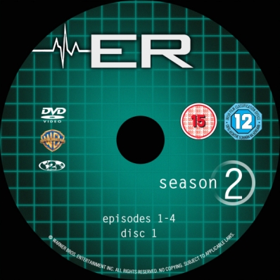 ER - Season 2; disc 1