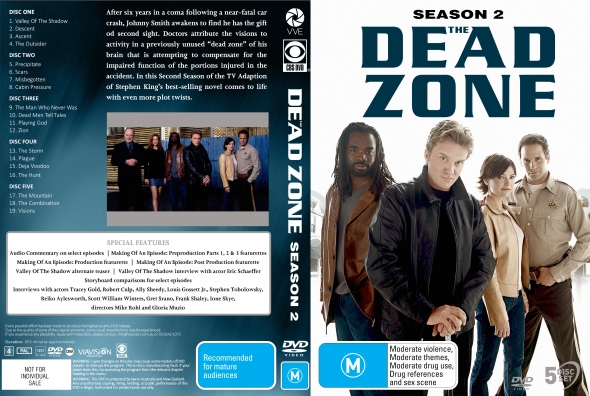 CoverCity - DVD Covers & Labels - The Dead Zone - Season 2