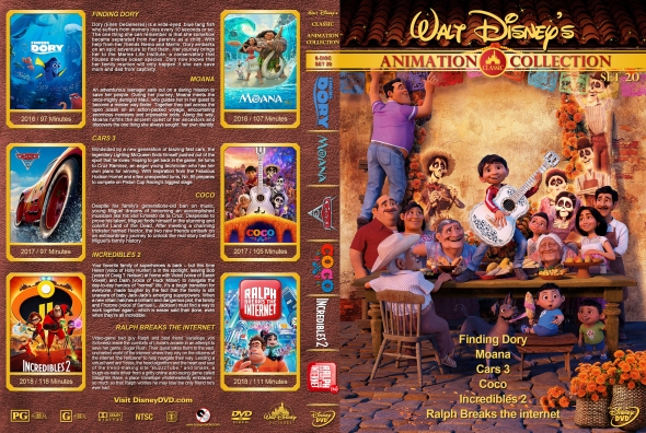 Walt Disney S Classic Animation Collection Set 1 Movi 