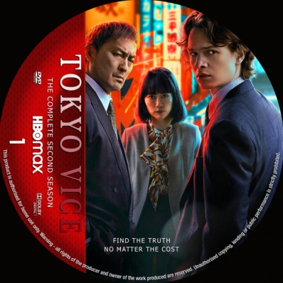 CoverCity - DVD Covers & Labels - Tokyo Vice - Season 2; Disc 1