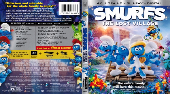 Smurfs: The Lost Village 4K