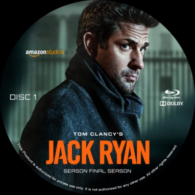 Tom Clancy's Jack Ryan - Season 4; disc 1