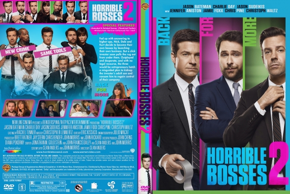 horrible bosses 2 2022 dvd cover