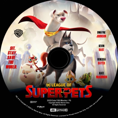 DC League of Super-Pets 4K