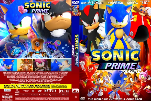 Sonic Prime DVD 