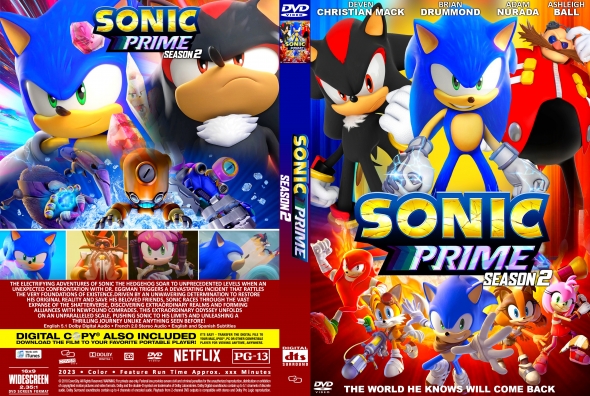 Sonic Prime 1a Temporada (2 DVDs)