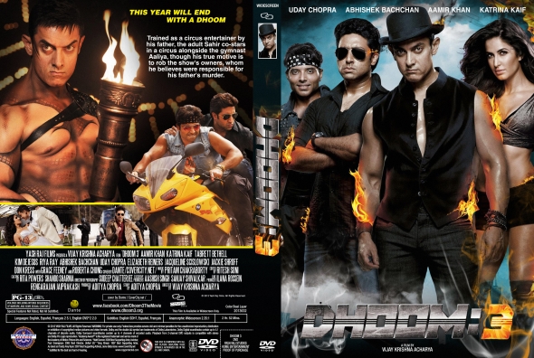 CoverCity DVD Covers Labels Dhoom 3