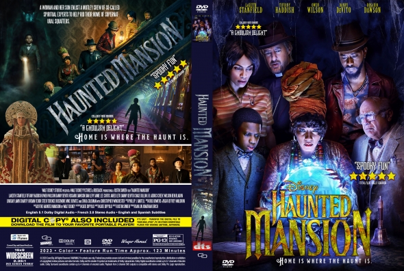 CoverCity DVD Covers Labels Haunted Mansion