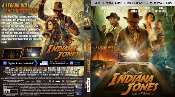Indiana Jones and the Dial of Destiny (4k UHD MA/Vudu) [OR iTunes via MA] –  Read Description – Digital Movie Empire