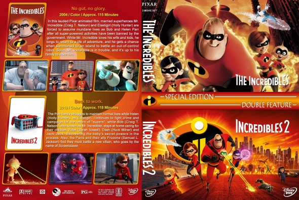 CoverCity - DVD Covers & Labels - The Incredibles Double Feature