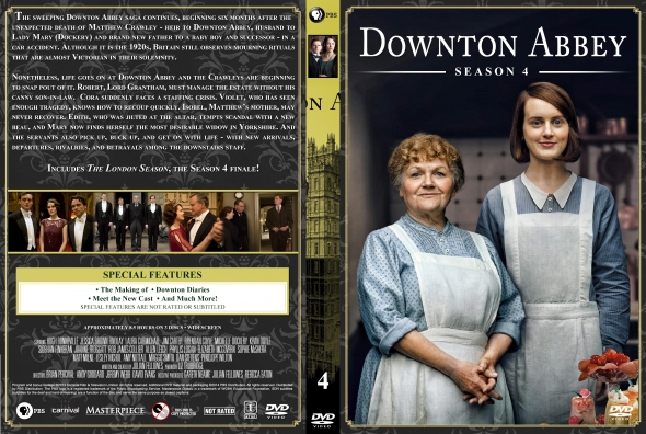 Downton Abbey - Season 4 (spanning spine)