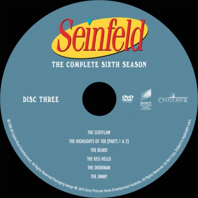 Seinfeld - Season 6; disc 3