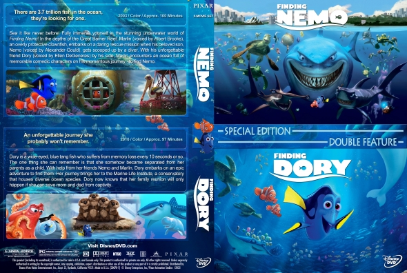 Finding Nemo / Finding Dory Double Feature