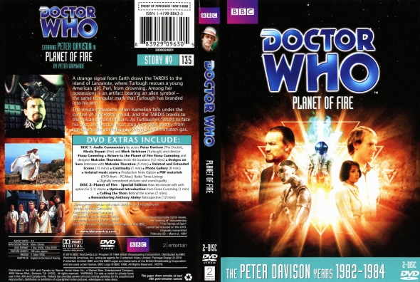 CoverCity - DVD Covers & Labels - Doctor Who - Planet of Fire